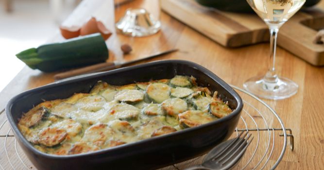 Gratin De Courgettes Au Mascarpone – Vins De Provence